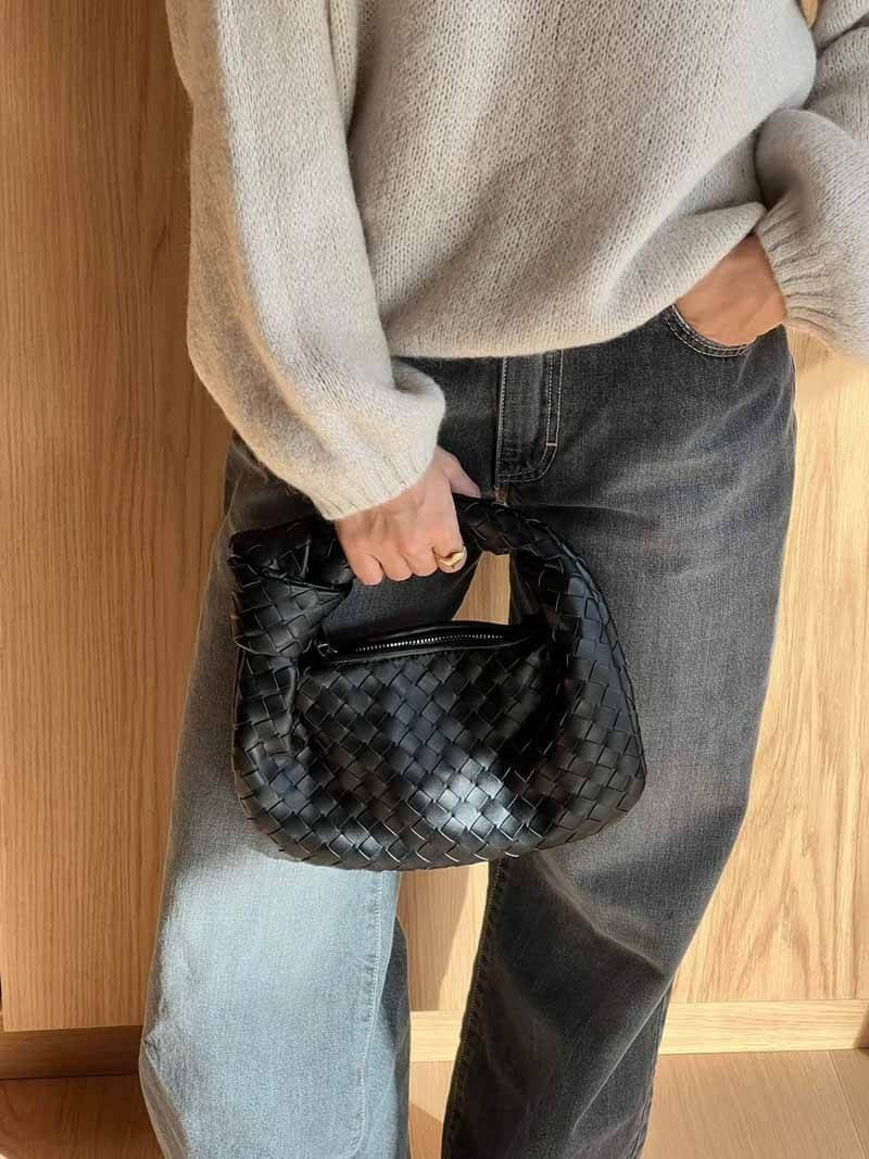 Arabelle Woven Mini Satchel