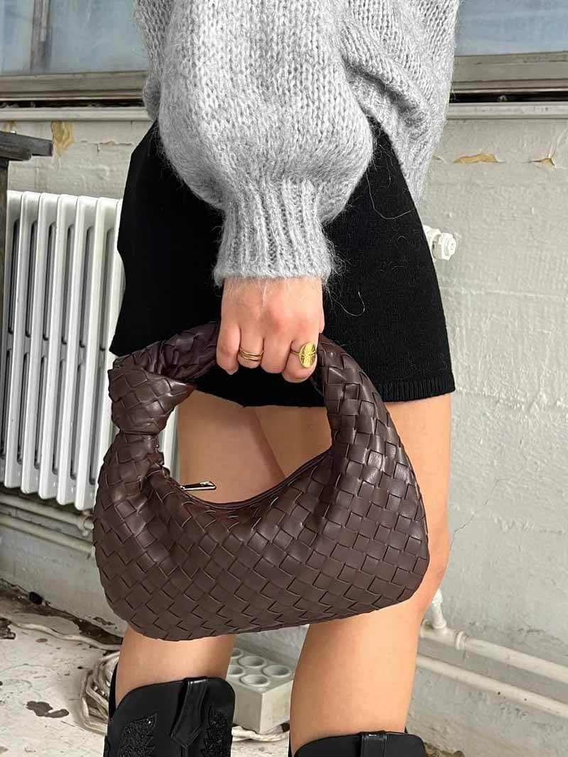 Arabelle Woven Mini Satchel