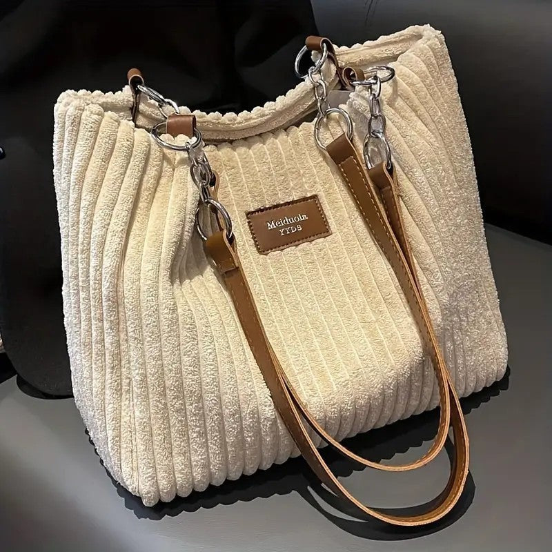 Coralie Corduroy Shoulder Bag