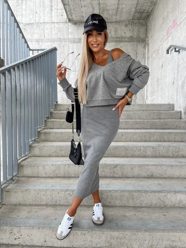 Marcelline Knit Dress Set