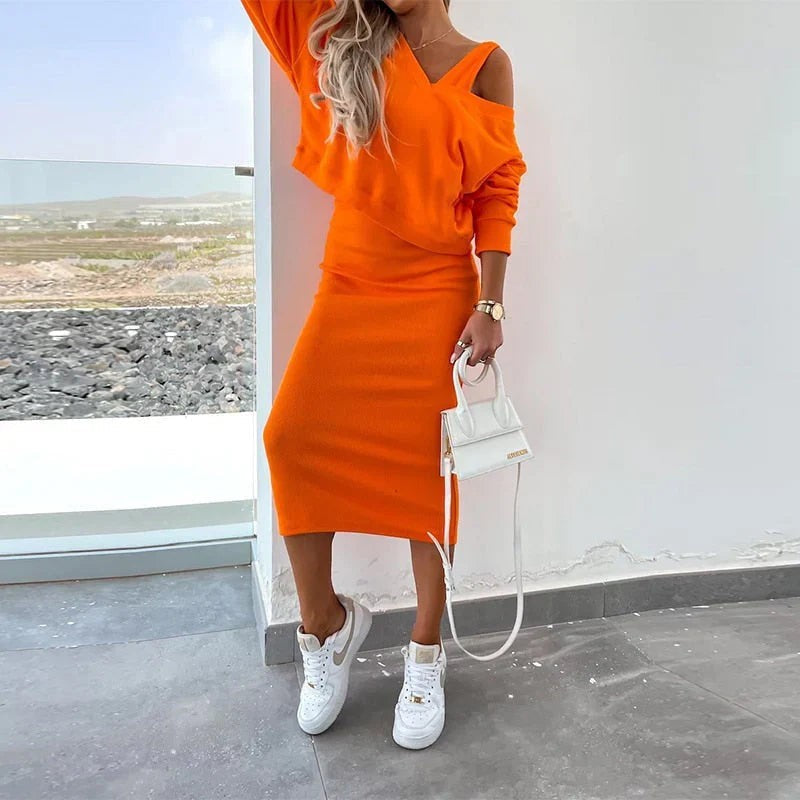 Marcelline Knit Dress Set