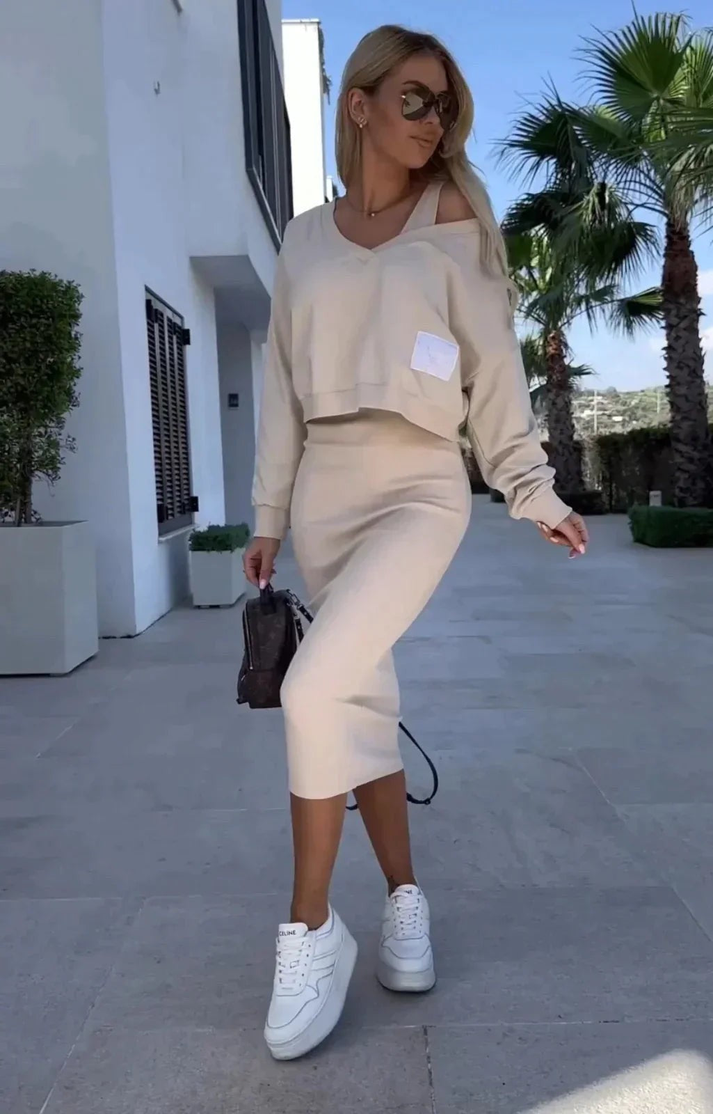 Marcelline Knit Dress Set