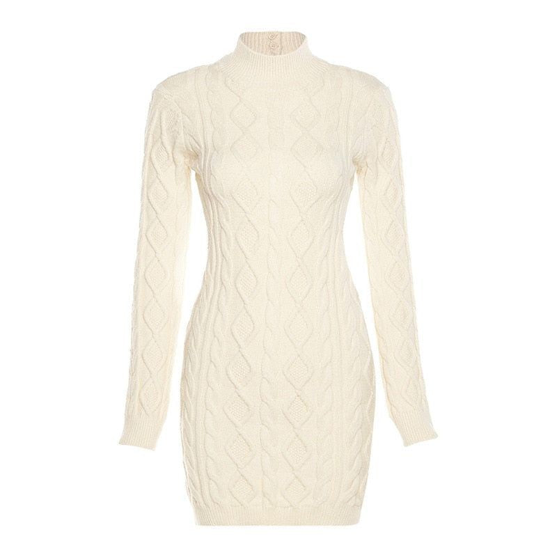 Serafina Cutback Knit Mini Dress