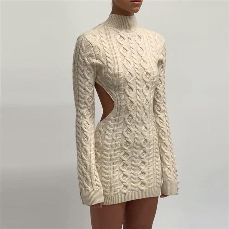 Serafina Cutback Knit Mini Dress