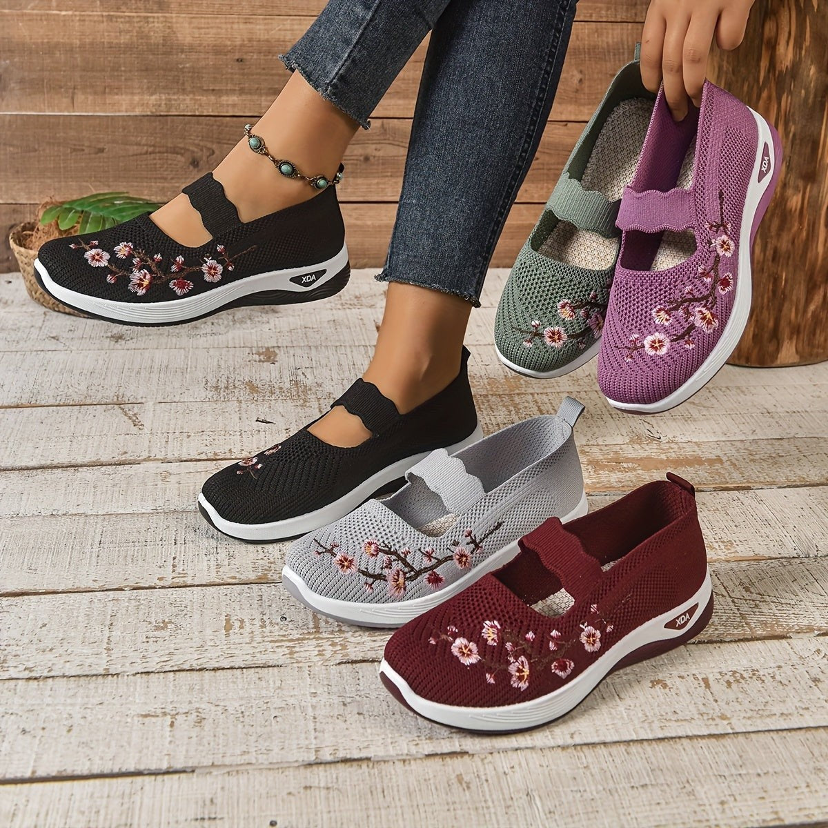 Valleria Embroidered Sandals
