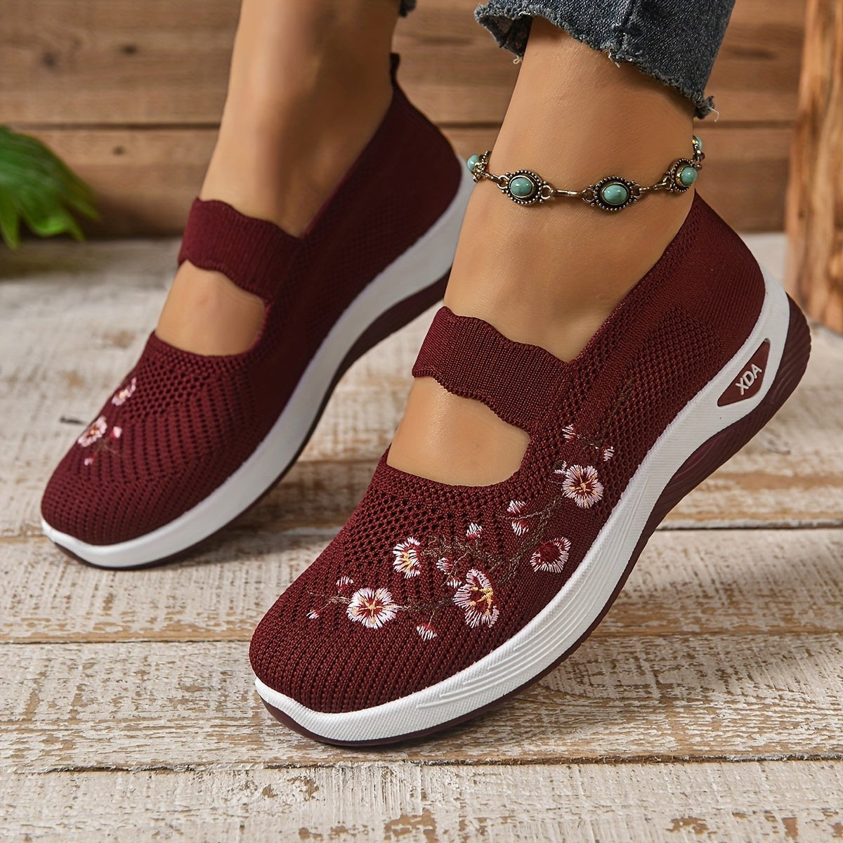 Valleria Embroidered Sandals