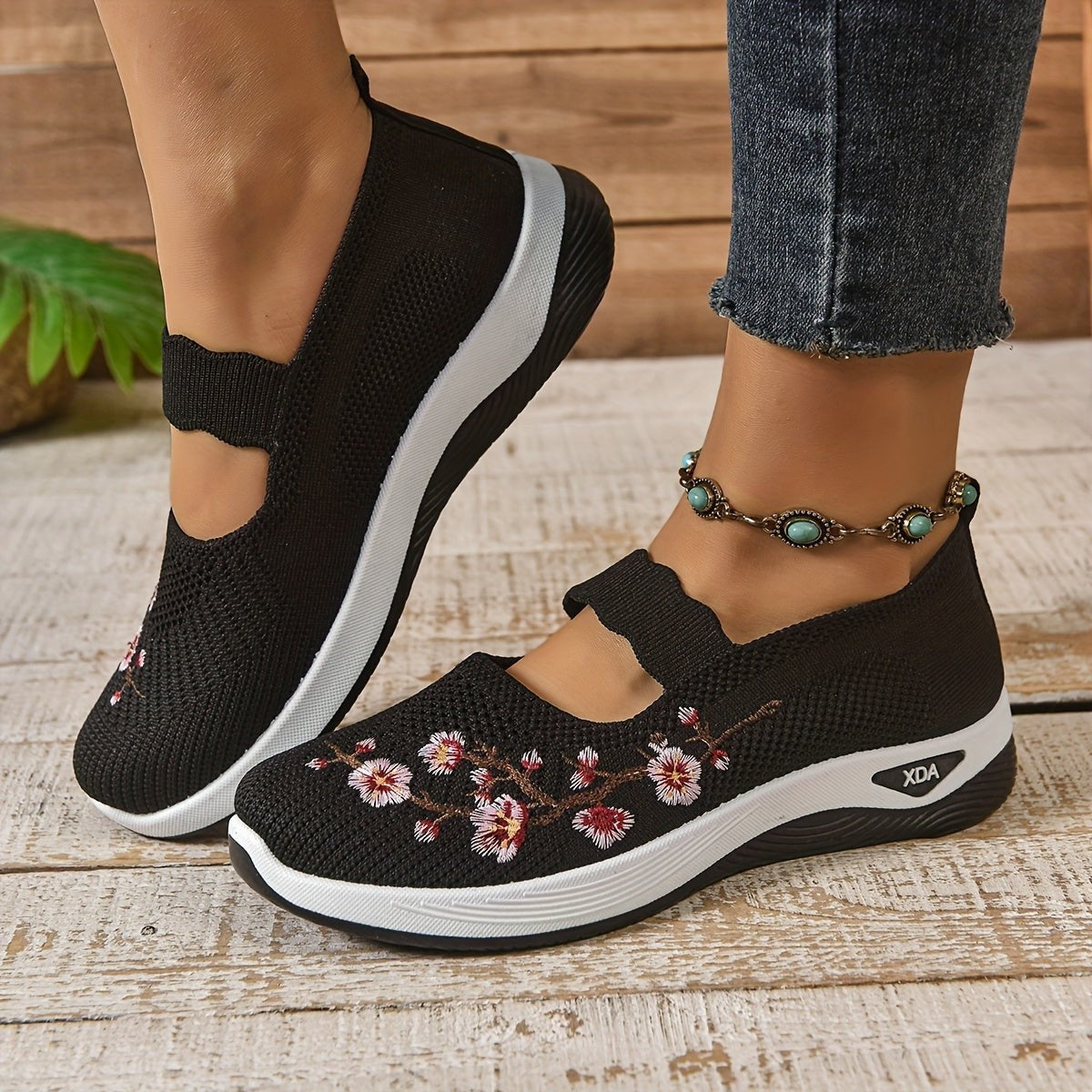 Valleria Embroidered Sandals