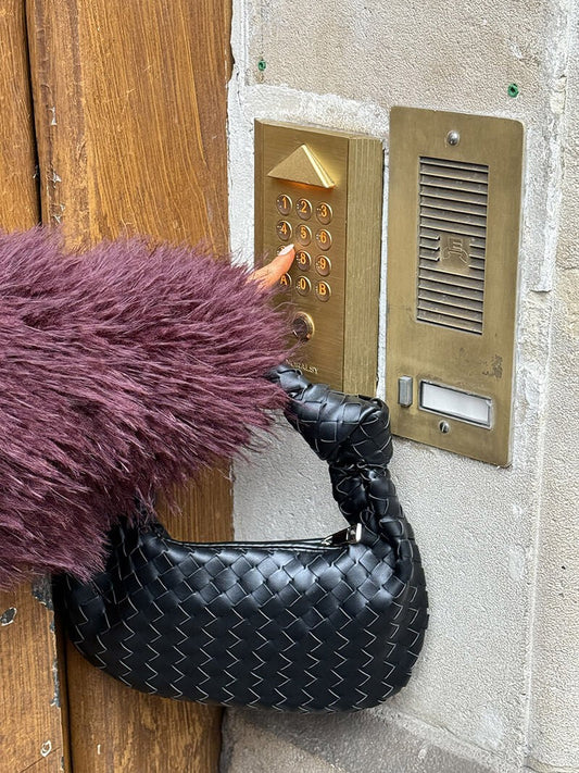 Arabelle Woven Mini Satchel