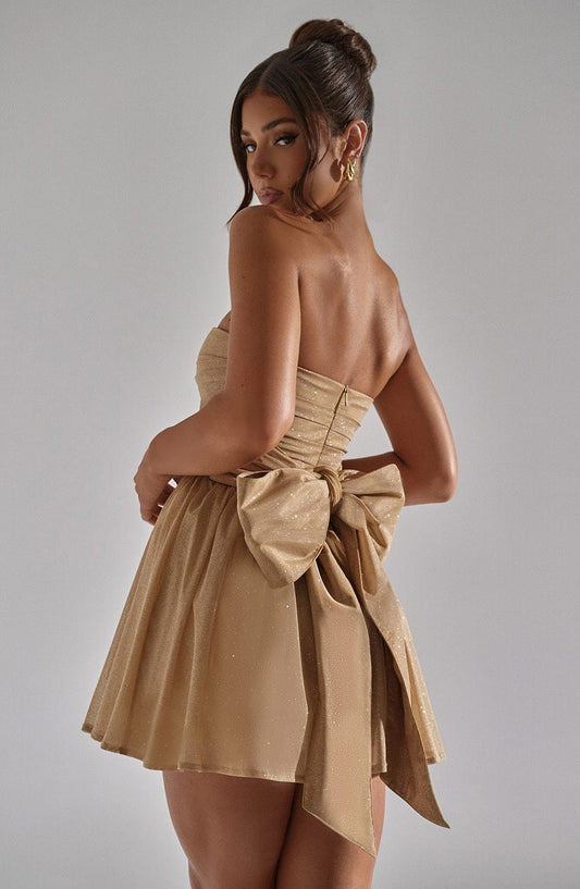Aurora Knot Sparkle Dress