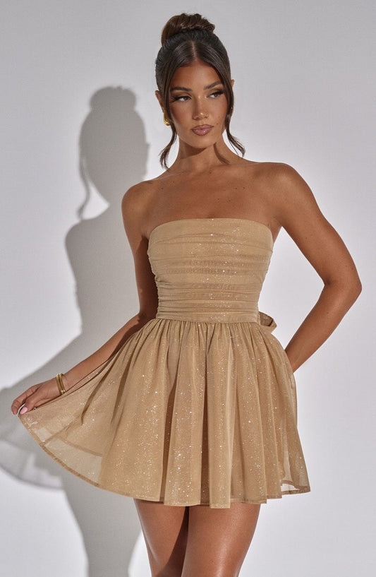 Aurora Knot Sparkle Dress