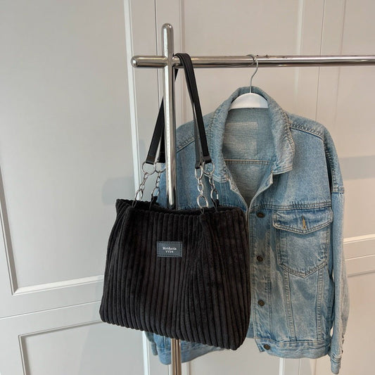 Coralie Corduroy Shoulder Bag