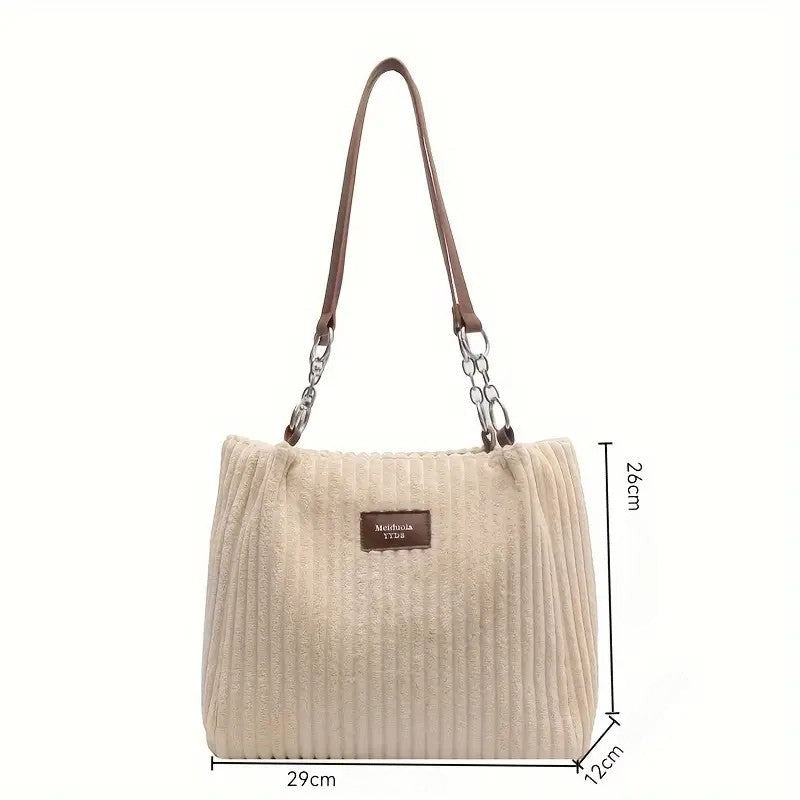 Coralie Corduroy Shoulder Bag