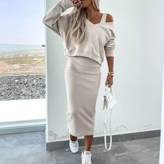 Marcelline Knit Dress Set